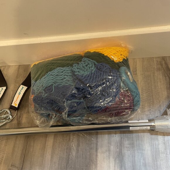 Rainbow Hammock Chair Doorway Swing DreamGYM DGTS77 - Picture 8 of 8